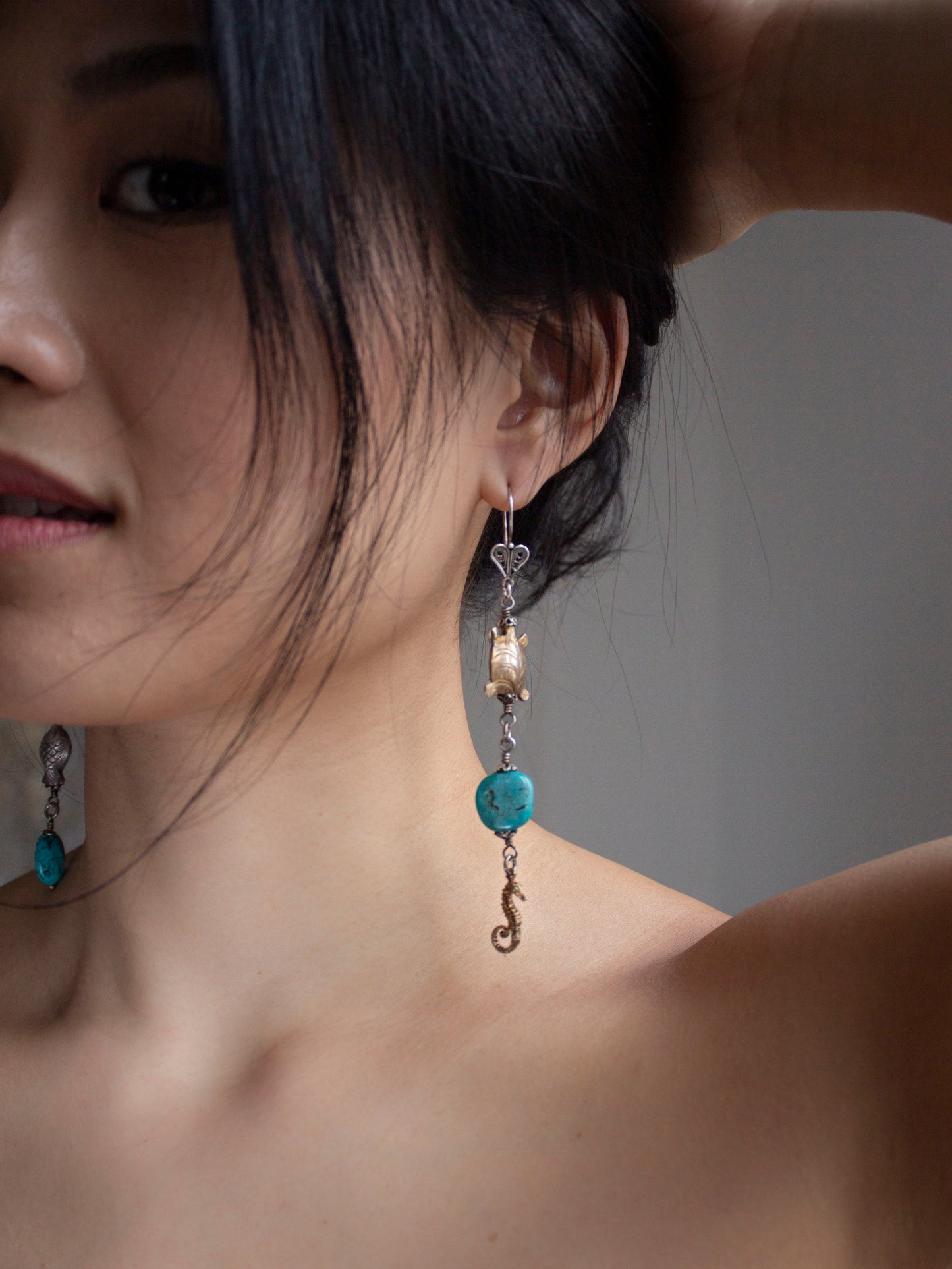 Turquoise Sea Earrings