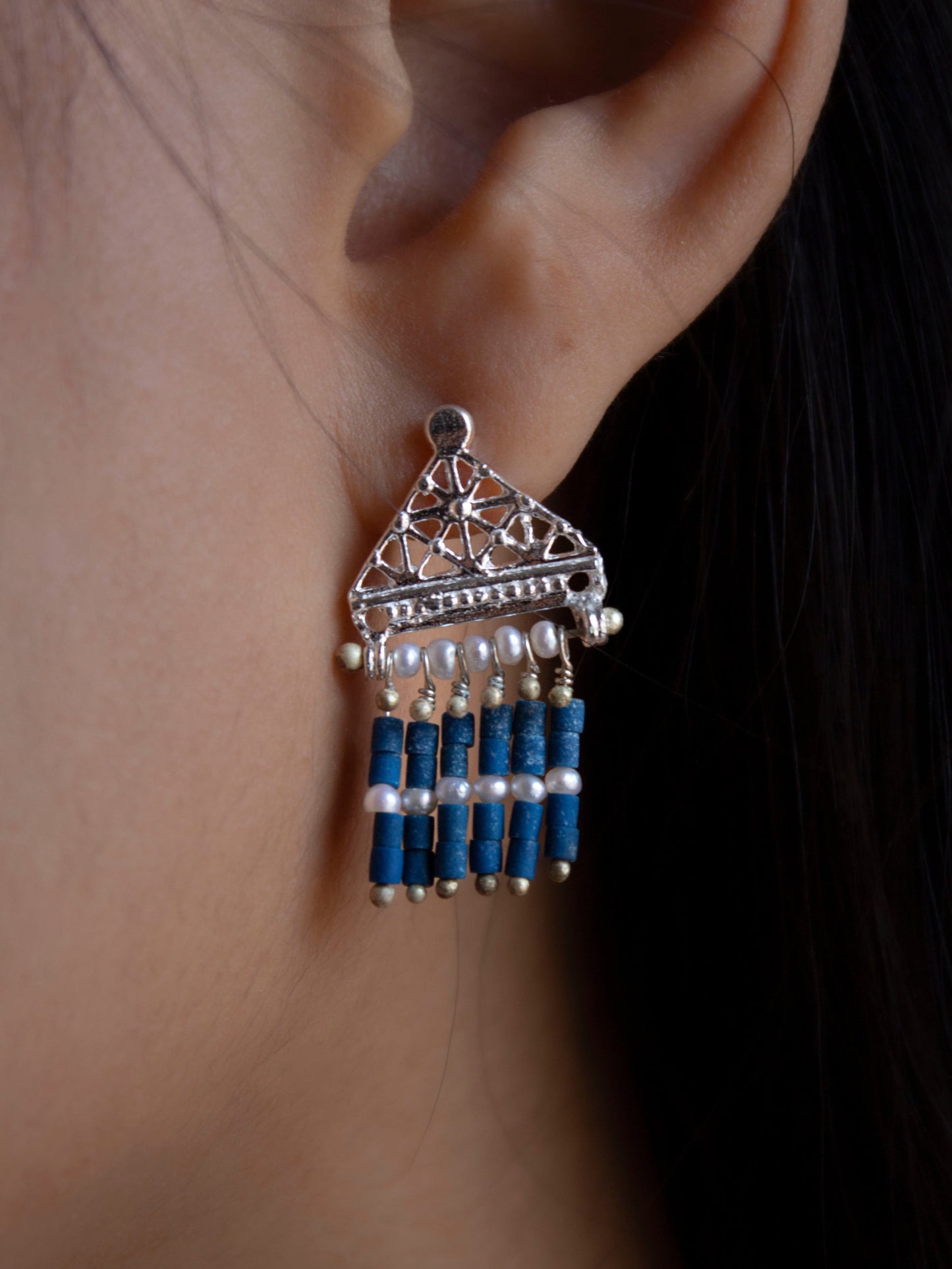 Oceanid Silver - Lapis Lazuli