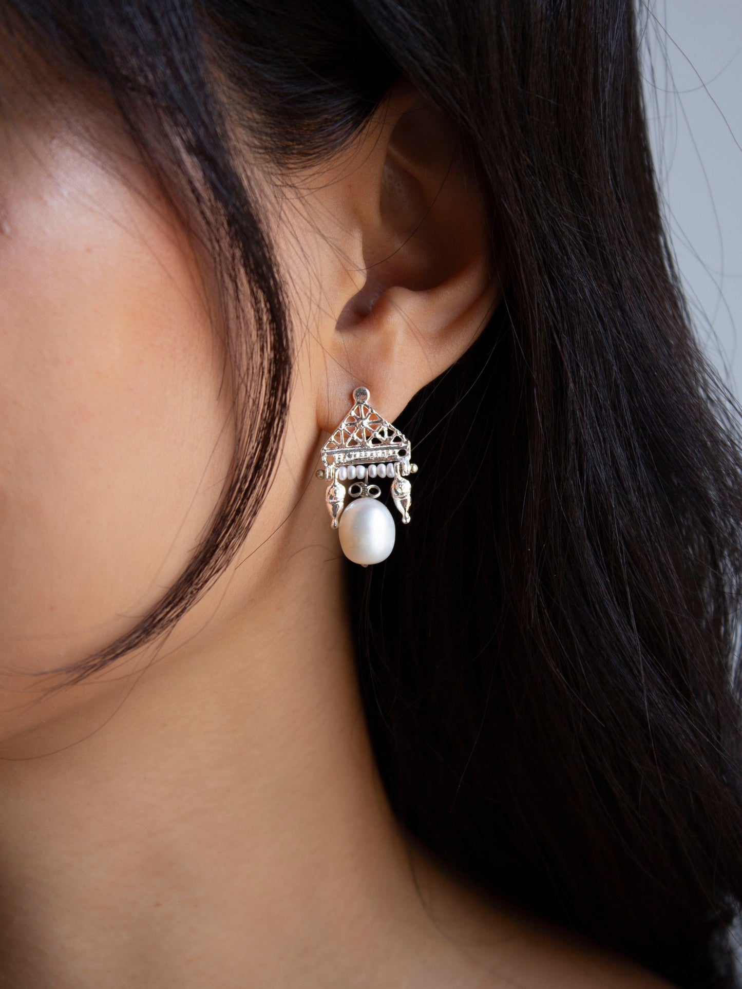 Oceanid silver - Sun & Pearl