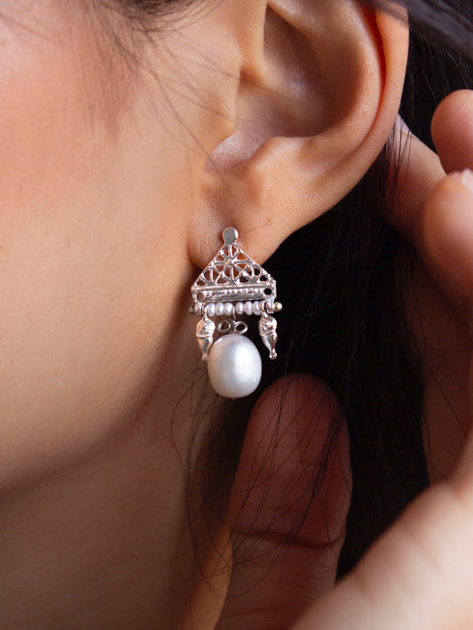 Oceanid silver - Sun & Pearl