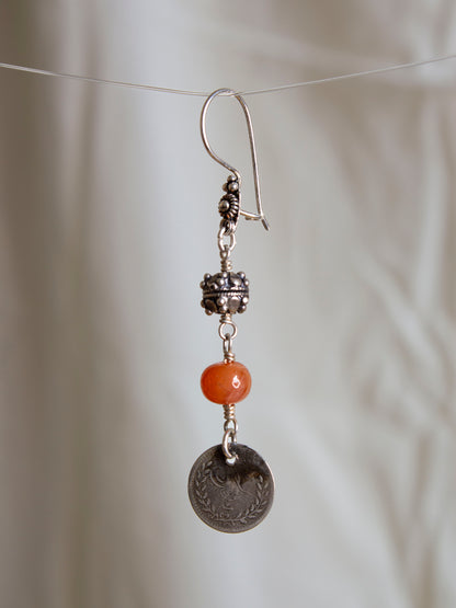 Small Agate earring