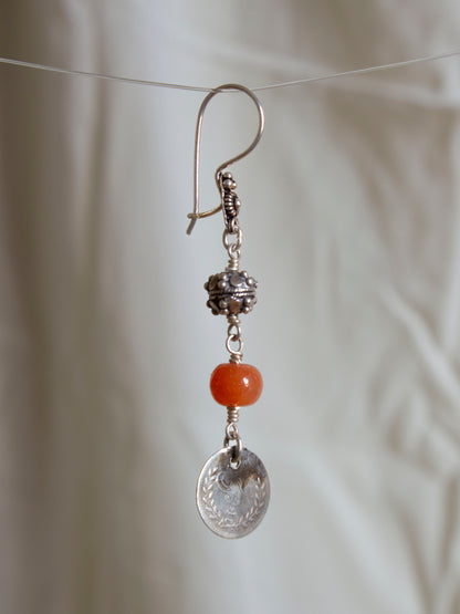 Small Agate earring